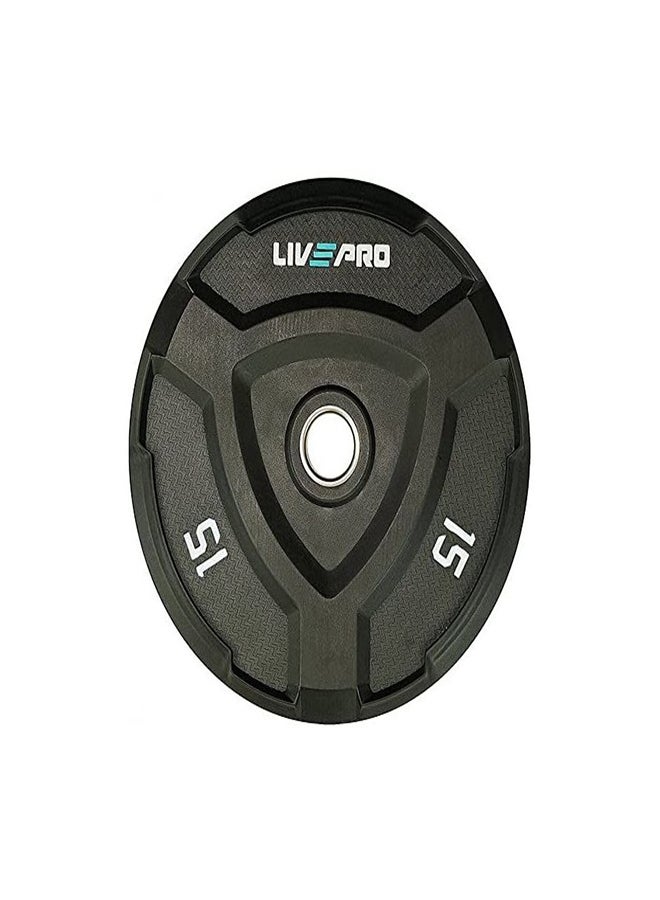 ليف برو لوحة مطاطية واقية 15 كجم أسود Lp8022 - Image 1