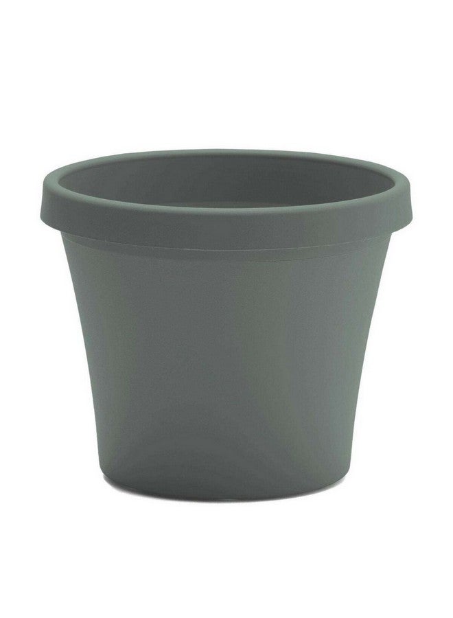 Bloem Terra Round Indoor/Outdoor Planter Pot Basil 10 Inch TR1041 - Image 1