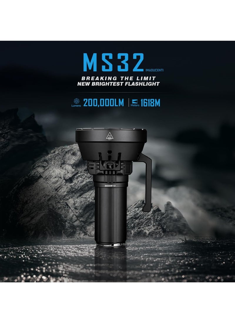 IMALENT - IMALENT MS32 Worlds Brightest Flashlight 200,000 Lumens - Image 1