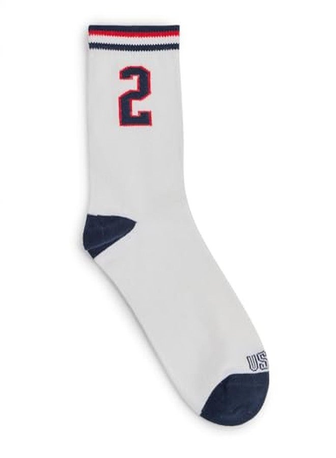 U.S. POLO ASSN. Kids Mid-Calf Length KS003 Cotton Stretch Socks - Pack Of 3 - Image 4
