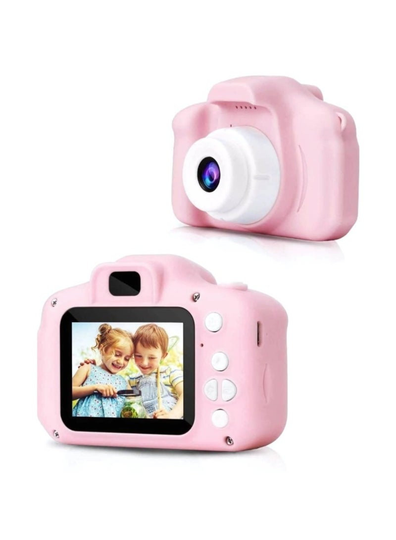 Kids Toy Digital Camera, 5MP Camcorder Kids Camera, Birthday Gift for Child Girls Boys, Mini Rechargeable Children Shockproof Digital Camcorder with USB Cable and Strap assorted colour - Image 1