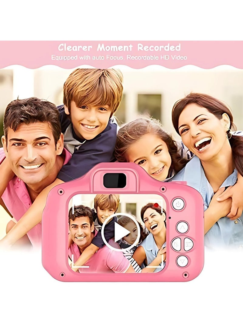 Kids Toy Digital Camera, 5MP Camcorder Kids Camera, Birthday Gift for Child Girls Boys, Mini Rechargeable Children Shockproof Digital Camcorder with USB Cable and Strap assorted colour - Image 4