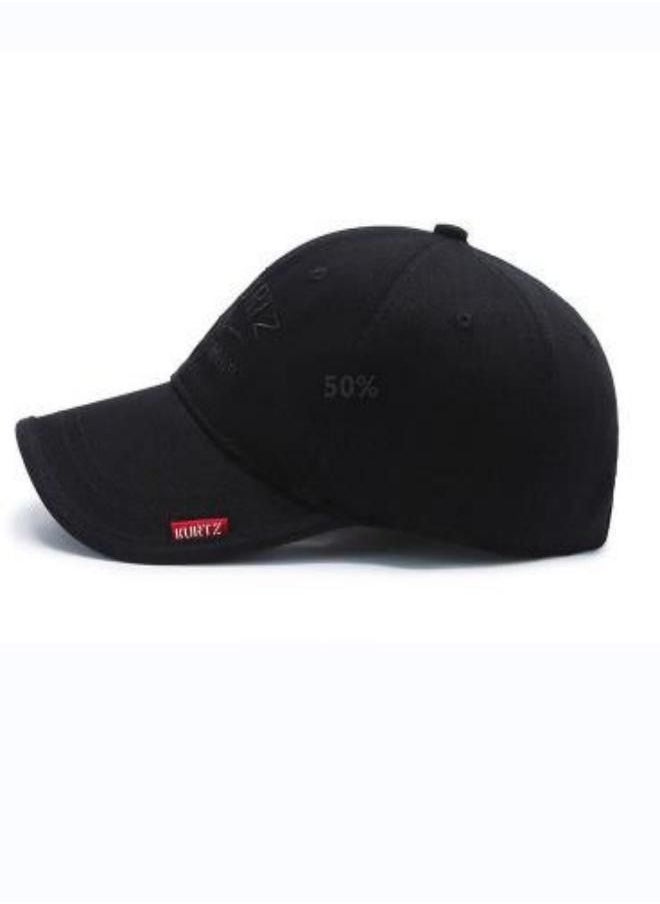 Kurtzy - KURTZ  Fashion embroidered baseball cap black - Image 1