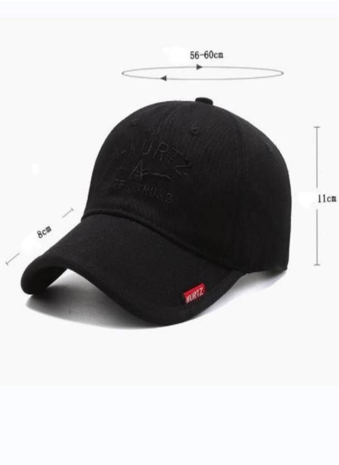 Kurtzy - KURTZ  Fashion embroidered baseball cap black - Image 1
