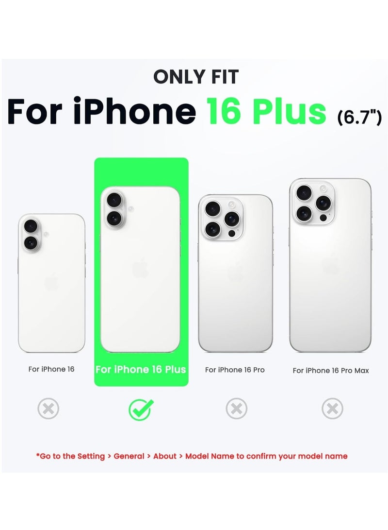 BORTONY iPhone 16 Plus Case Cover Liquid Soft Silicone iPhone 16 Plus Cover Slim Thin Liquid Gel Rubber Inside Microfiber Lining for Apple iPhone 16 Plus 6.7 inch - Image 2