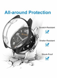 Y&D Compatible for Huawei Watch GT 2 46mm Screen Protector Case 1PCS Soft TPU Scratch Resist Full Cover Proof Protective Bumper Shell  - Image 5