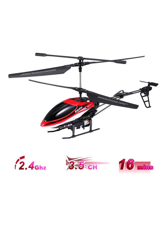 Y&D YD615 RC Helicopter with Gyro 3.5 Channels 16min Flying Time 2.4Ghz Transmitter RTF Durable Aircraft for Kids Beginners Indoor Outdoor Red 61.2*10.2*24cm - Image 4