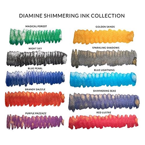 Diamine Shimmering Seas - 50ml Bottled Ink - Image 2