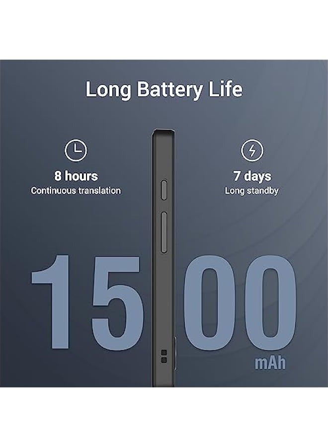 ANKOVO Language Translator Device 144 Languages and Accents with 3.7 inch Touchscreen AI Image Translator Device Portable Two-Way Voice Translator - Image 4