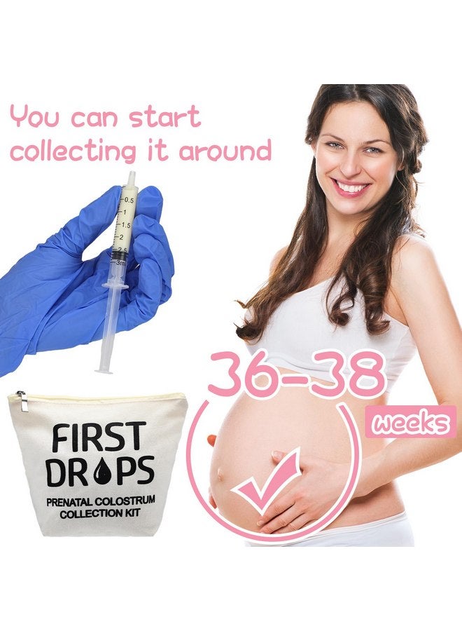 Geiserailie Geiserailie 100 Set Colostrum Collector Kit Include 100 1ml /3ml Sterile Sealed Breast Milk Collector No Needle Colostrum Syringes 100 Stickers 1 Measuring Cup Colostrum Collection 1 White Canvas Bag - Image 5