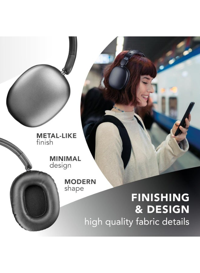 Cellularline MAXI3 Wireless Over-Ear Headphones, Active Noise Cancellation, USB-C Charging - Image 4