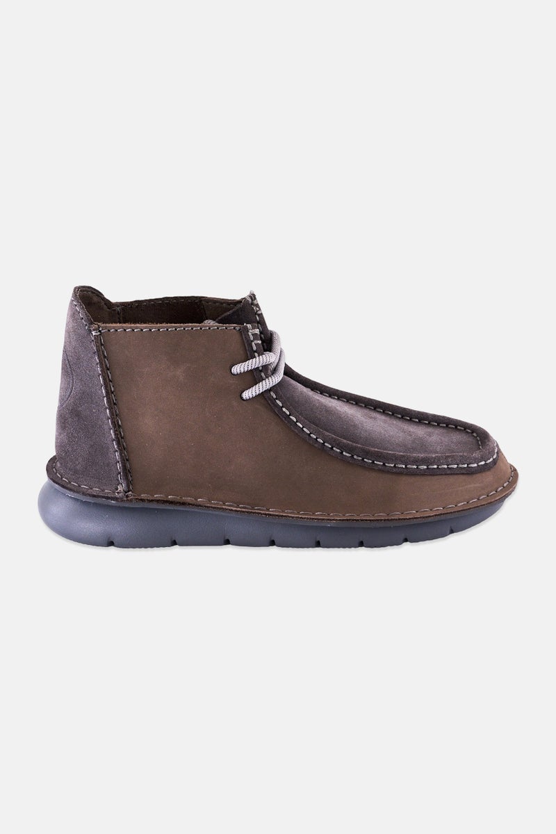 clarks Men Colehill Wally Lace Up Ankle Boots, Dark Grey - Image 3