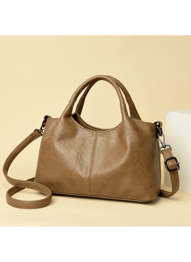 Rup Art Luxurious PU Leather Tote Bags - Stylish & Spacious Handbags with Adjustable Strap for Women On-the-Go  - Image 3