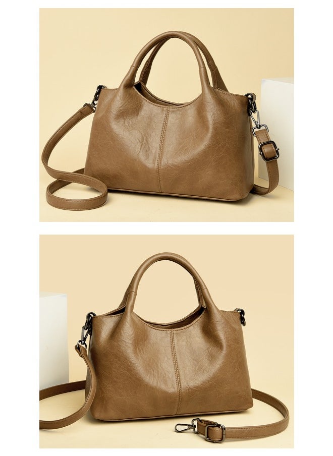 Rup Art Luxurious PU Leather Tote Bags - Stylish & Spacious Handbags with Adjustable Strap for Women On-the-Go  - Image 4