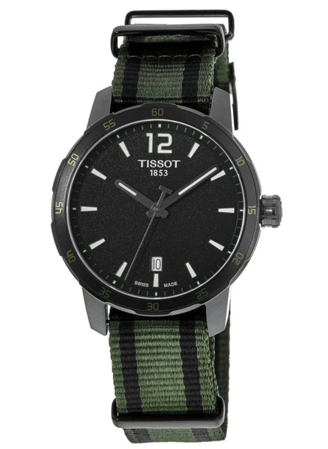 TISSOT - Quickster Black Dial Men's Watch - Image 1