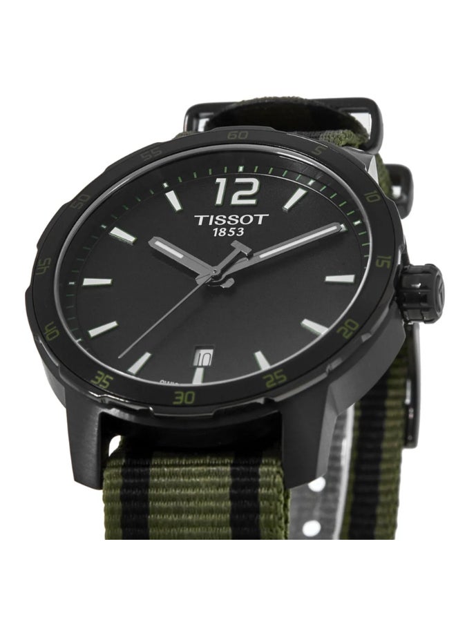 TISSOT - Quickster Black Dial Men's Watch - Image 1