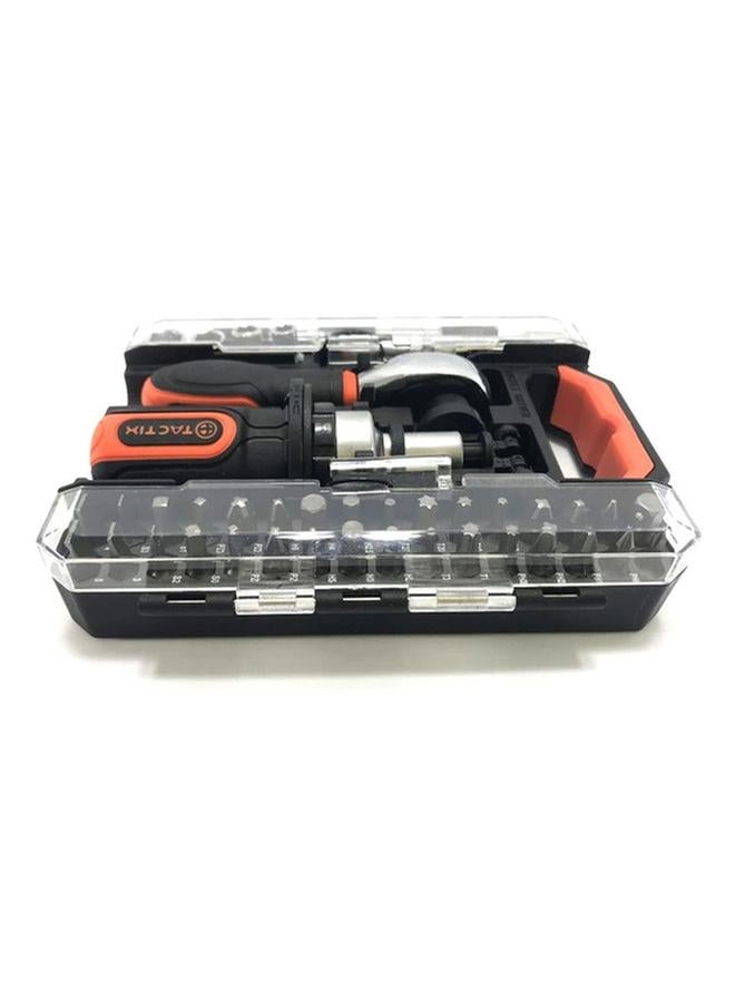 Tactix 40-Piece Versatile and Compact Stubby Tool Set with Storage Box Multicolor  - Image 2