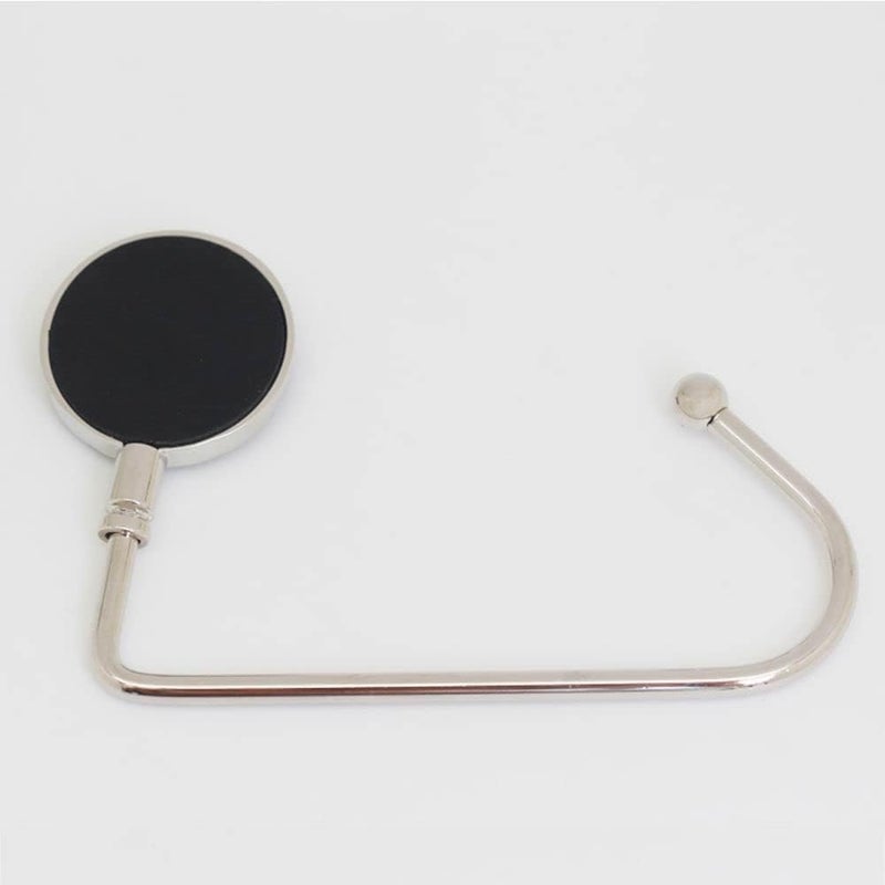 ROFLYER Purse Hook Hanger for Table Bar Handbag Hanger Safer Cleaner Bag Table Hanger with Velvet Pouch (Mandala Flower) - Image 3
