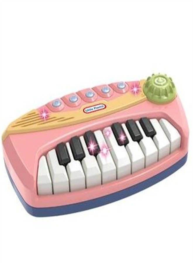 Educational Instruments with Light Sound for Infant Toddlers Exercise Hand Skills and Cultivate Musical Talent Pink - Image 2