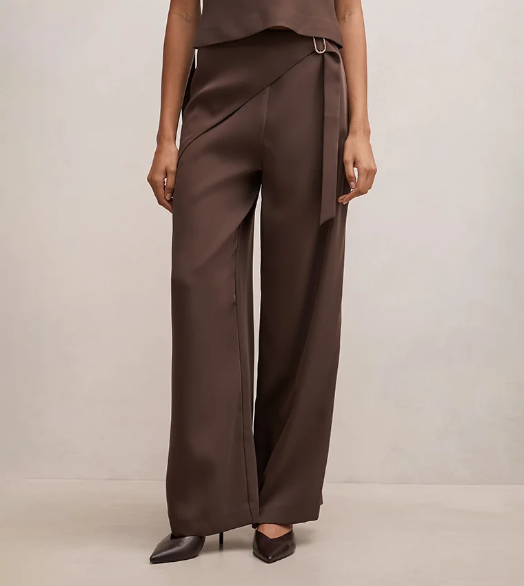 Forever New Wrenna Wrap-Front Pants