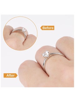 ELIKLIV 12-piece ring adjuster, ring size adjuster, suitable for a variety of materials and different styles of rings, safe and environmentally friendly, easy to use, durable and durable, providing personalized choices, convenient and efficient.  - Image 4