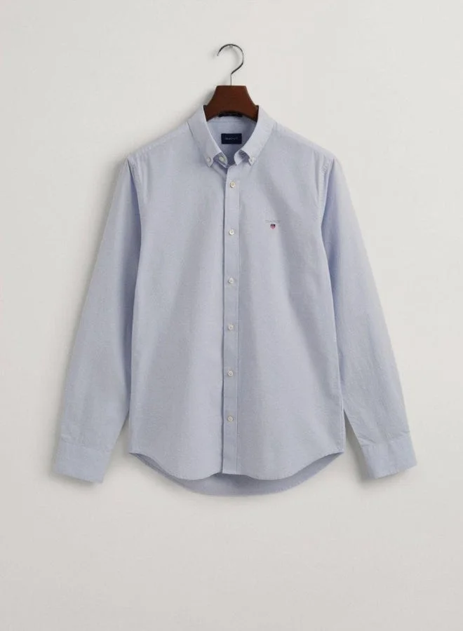GANT  Gant Slim Fit Broadcloth Shirt for Men | Best Price UAE