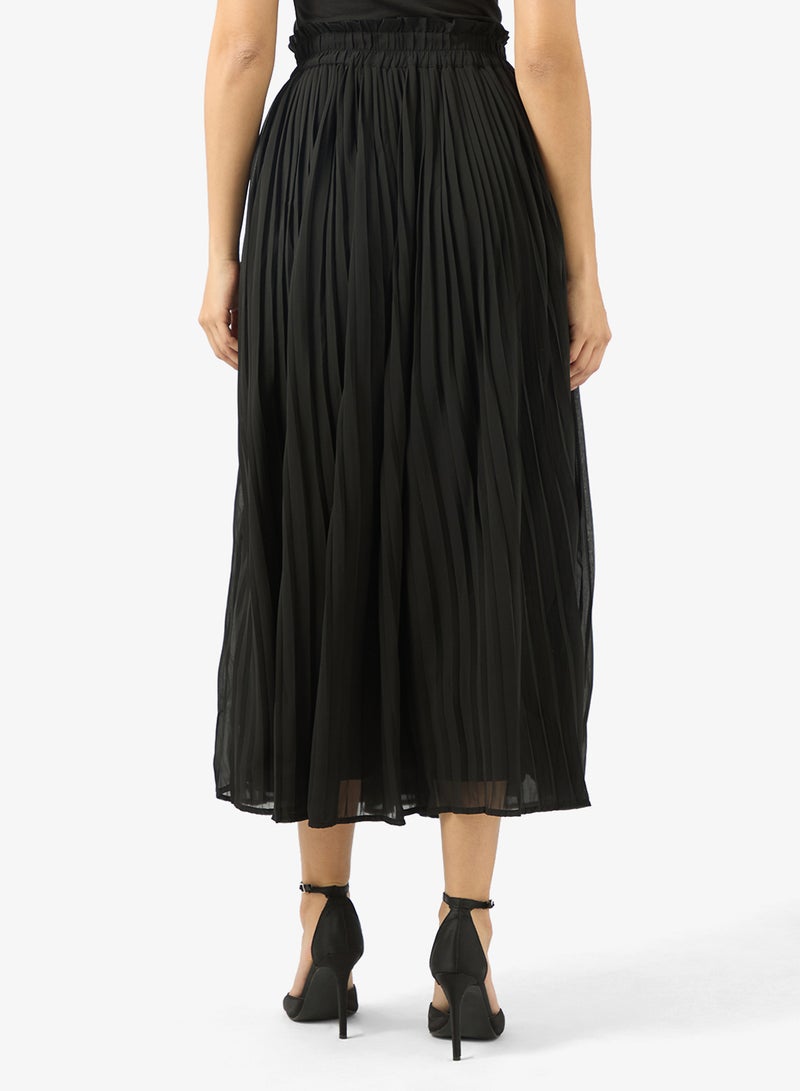 BCBG Pleated maxi skirt - Image 3