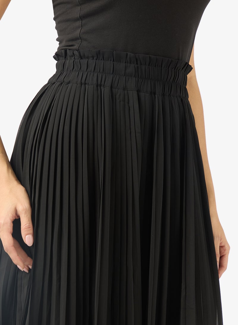 BCBG Pleated maxi skirt - Image 4