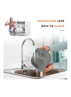 Y&D Air Fryer Silicone Pot - Liners for 6.5 QT or Bigger Square, Food Safe Reusable Basket, Easy Cleaning Pan with Heat-proof Gloves  - Image 5