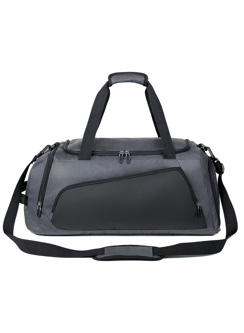 Arabest Gym Bag With Dry Wet Separation And Shoe Compartment Pockets Water Resistant Weekender Duffel Travel Bags - Image 1