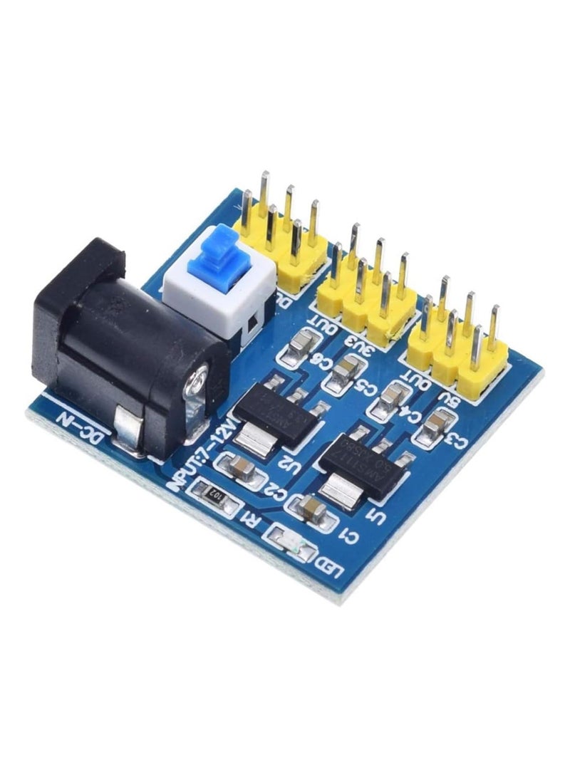 بيعتكلها 12 فولت إلى 3.3 فولت 5 فولت 12 فولت DC-DC تنحى وحدة متعددة الناتج الجهد تحويل وحدة الطاقة - Image 2