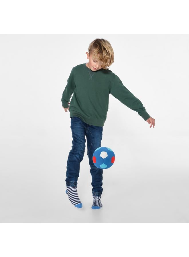 Soft toy, football mini/blue red - Image 2