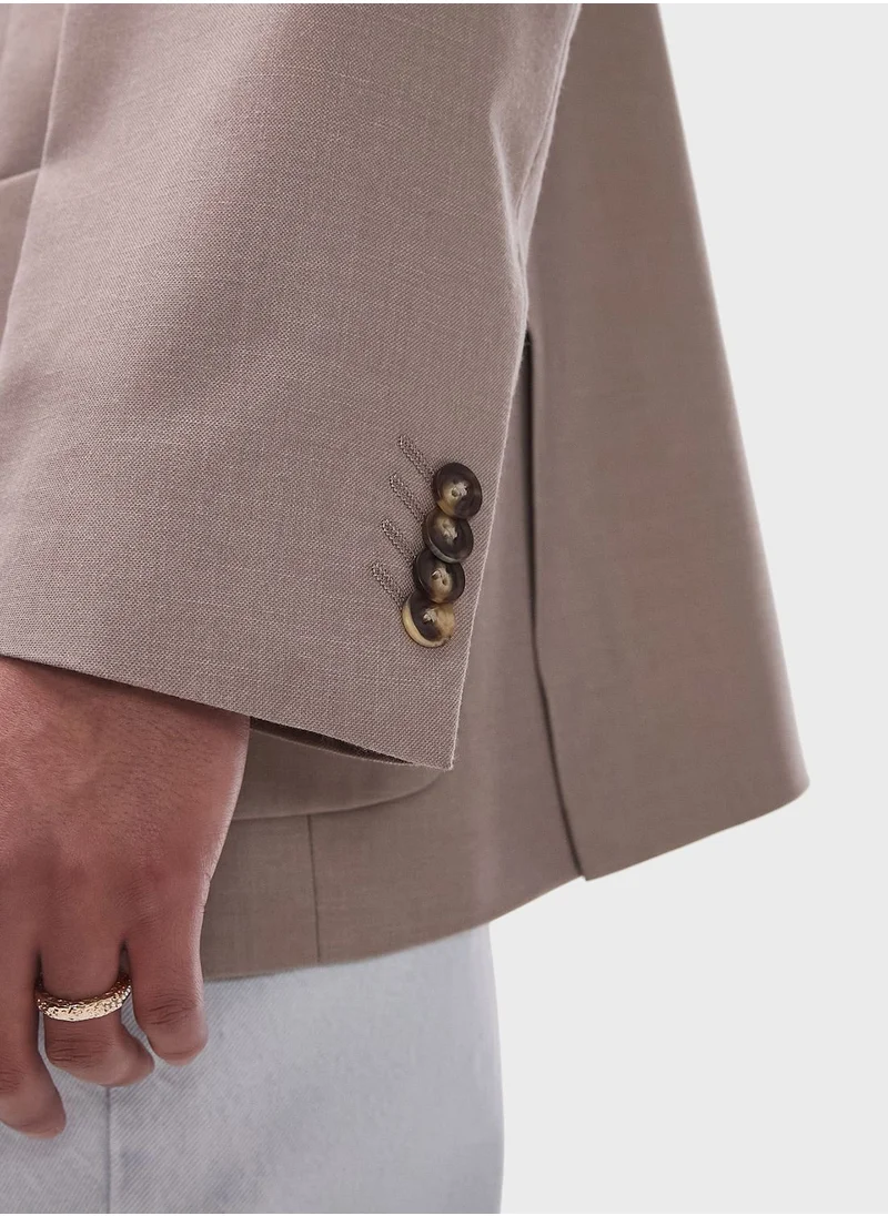 TOPMAN Oversized Double Breasted Blazer