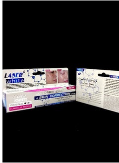 LASER WHITE Moisturizing Cream Dark Spot Remover And Corrector Of Skin Defects White 30grams  - Image 2