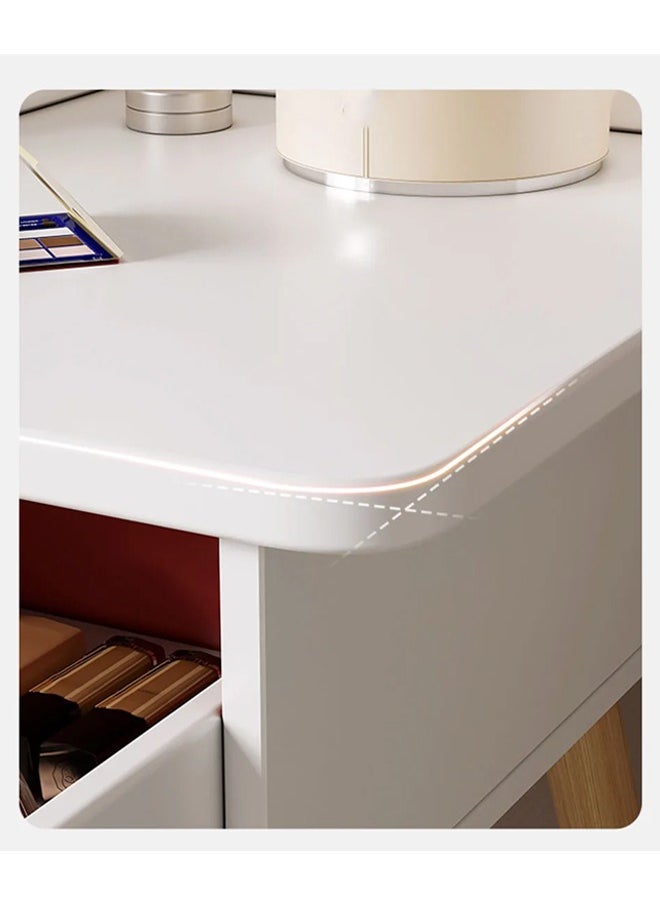 keke - Multifunctional Makeup Vanity Dressing Table with Drawers and Chair 100 CM - Image 1