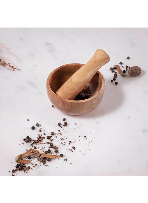 Albero Mortar and Pestle 10x5x10 cm