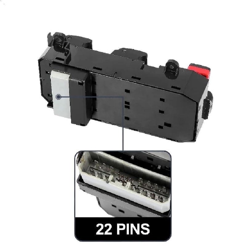 Master Power Window Switch 35750 SWA K01 For Honda CR V 2007 2011 Glass Lifting Regulator Button - Image 4