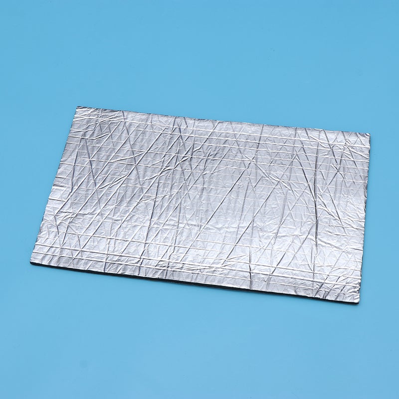 6 Sheets of 1cm Thickness Deadening Cotton Aluminum Foil Car Sound Proofing Deadener Sound Insulation Cotton - Image 5