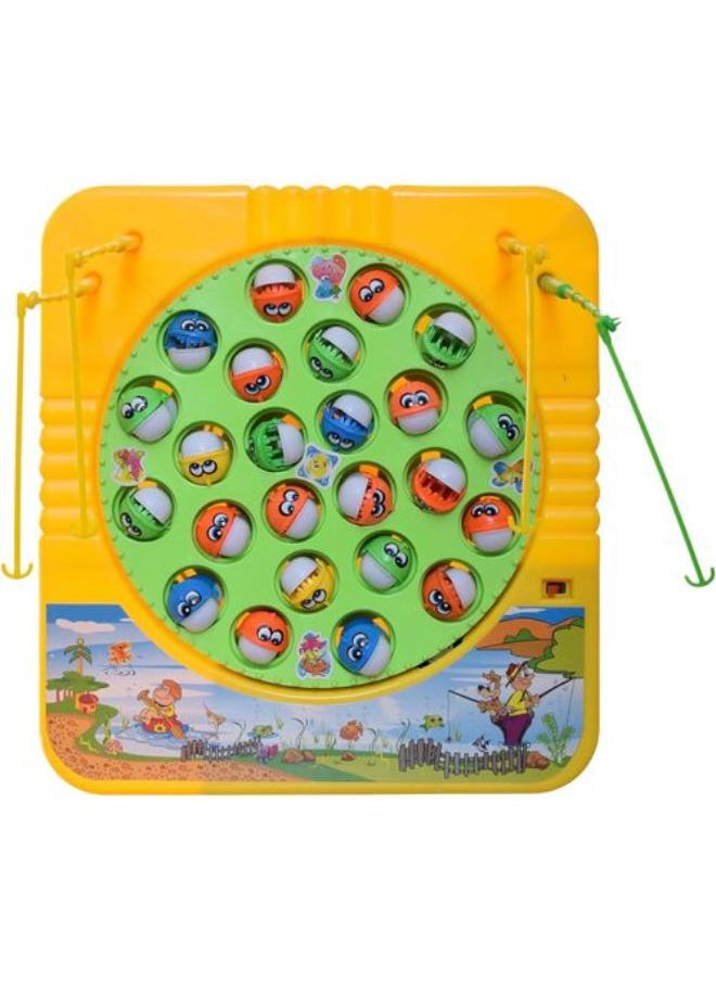 Generic Spinning Fishing Toy 24 Pieces Multicolour 