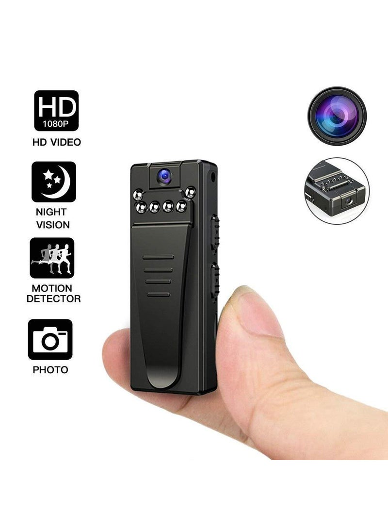 TECHNOVIEW TECHNOVIEW Full HD Portable Camera 1080P Indoor Outdoor Camera Portable Device with Night Vision VideoAudio Recording WearableSecurity Camera for Home Office Meetings Non WiFi  - Image 2