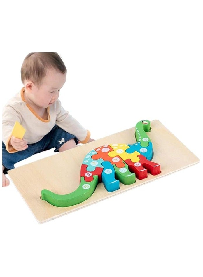 Montessori Wooden Animal Puzzle Game for Kids - Image 4
