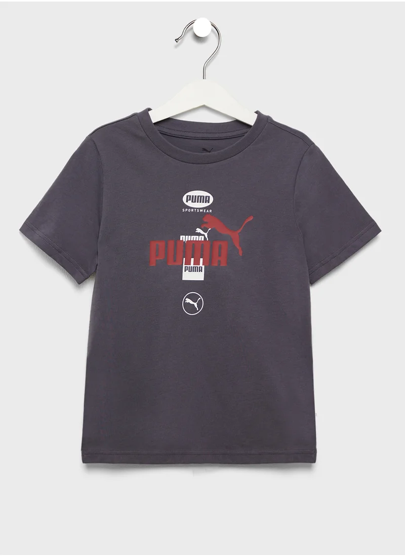 PUMA Youth Power Graphic T-Shirt