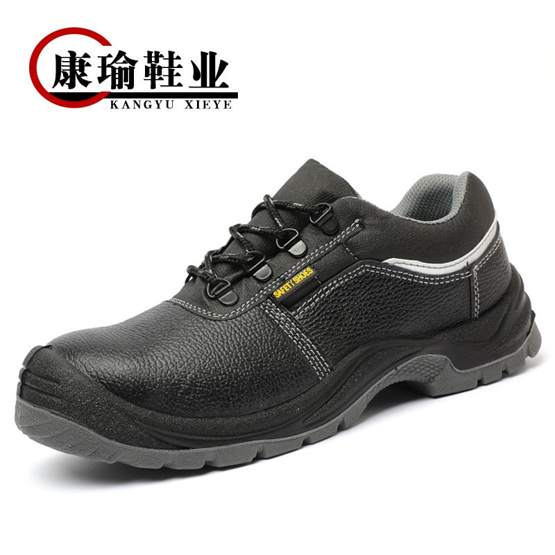 Safety Shoes Men'S Steel Toe Anti-Smash Safety Shoes Breathable Work Shoes Wear-Resistant Cow-Tendon Sole Women'S Shoes With Steel Plate - Image 2