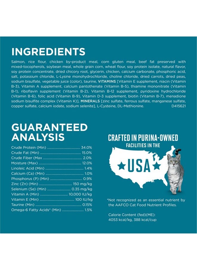 Purina ONE - Purina ONE Natural Dry Cat Food, Tender Selects Blend With Real Salmon - 3.5 lb. Bag - Image 1