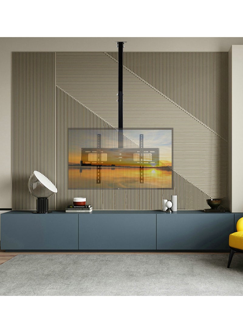 TV Ceiling Bracket Swiveling Tilting 32-75Inch LED LCD And Flats Screens