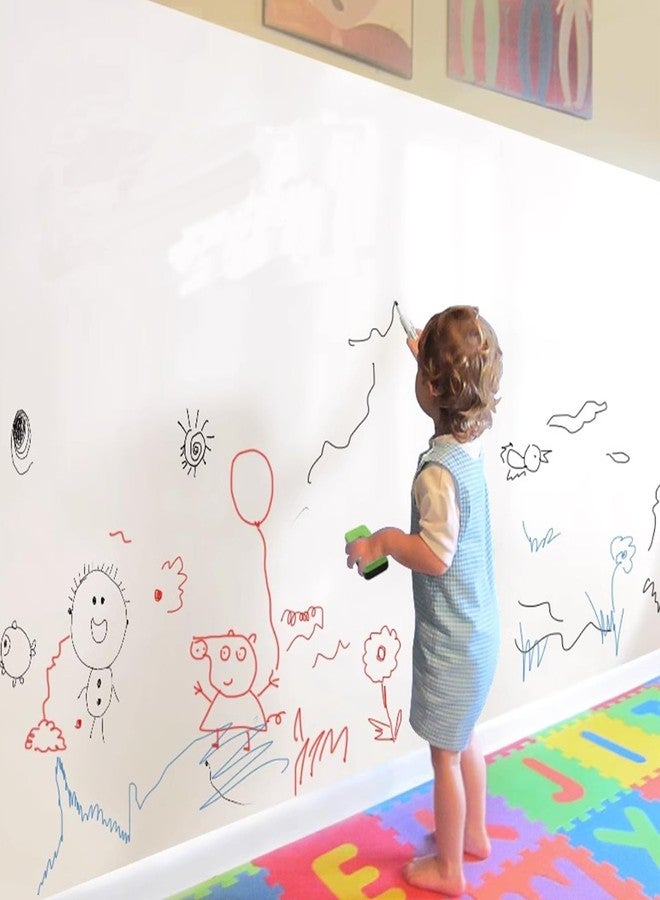 EVBEA Blackboard Chalk Board Wall Sticker Wrapping Paper 43cm x 200cm for Home School & Office (1) - Image 3