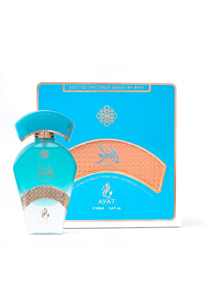 Ayat Perfumes Scented Spectrum Esraa – Eau de Parfum 100ml – Oriental Musk Woody – Long Lasting Unisex Perfume Made in Dubai - Image 2