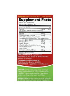 REDD REMEDIES Redd Remedies, Adult Sinus Support, 72 Vegan Capsules  - Image 2