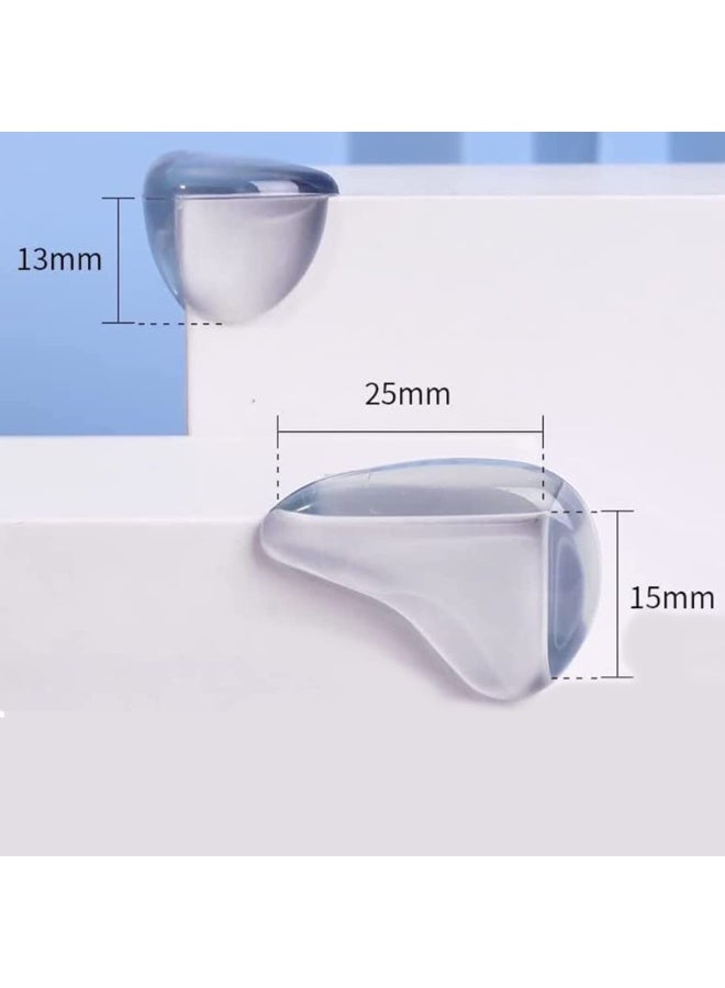 general 8-Pack Transparent Corner Protectors for Furniture - Soft Gel & Silicon Table Edge Guards, Sharp Corner Protection, Child Safety for Sharp Edges - Image 4