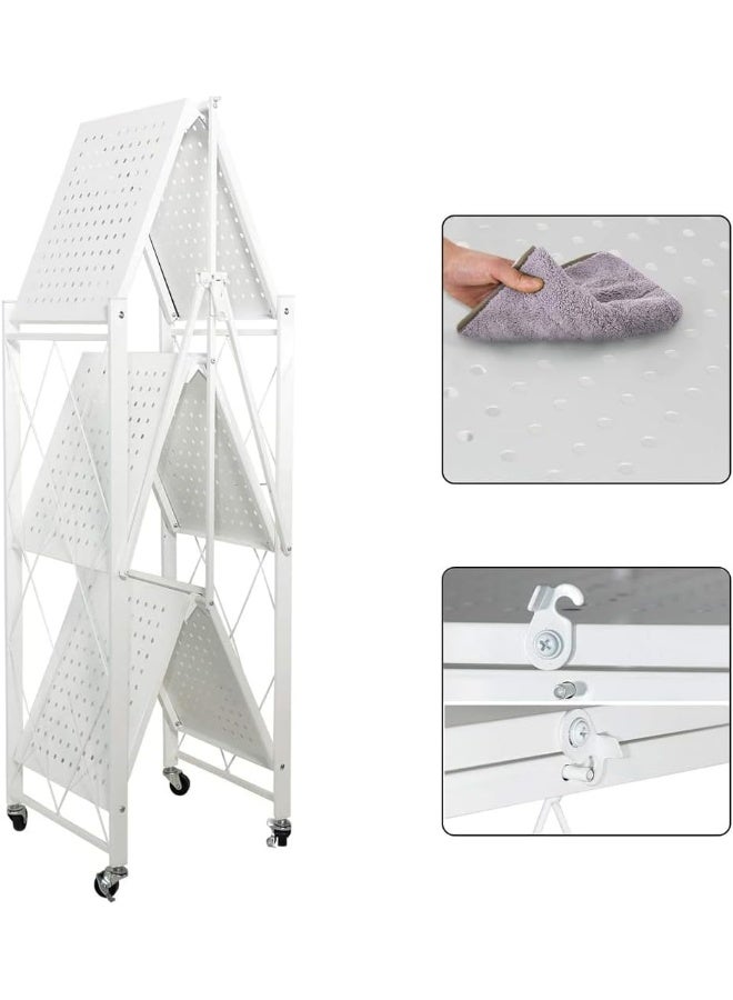 SKY-TOUCH Foldable Storage Shelves 3 Tier - Image 3
